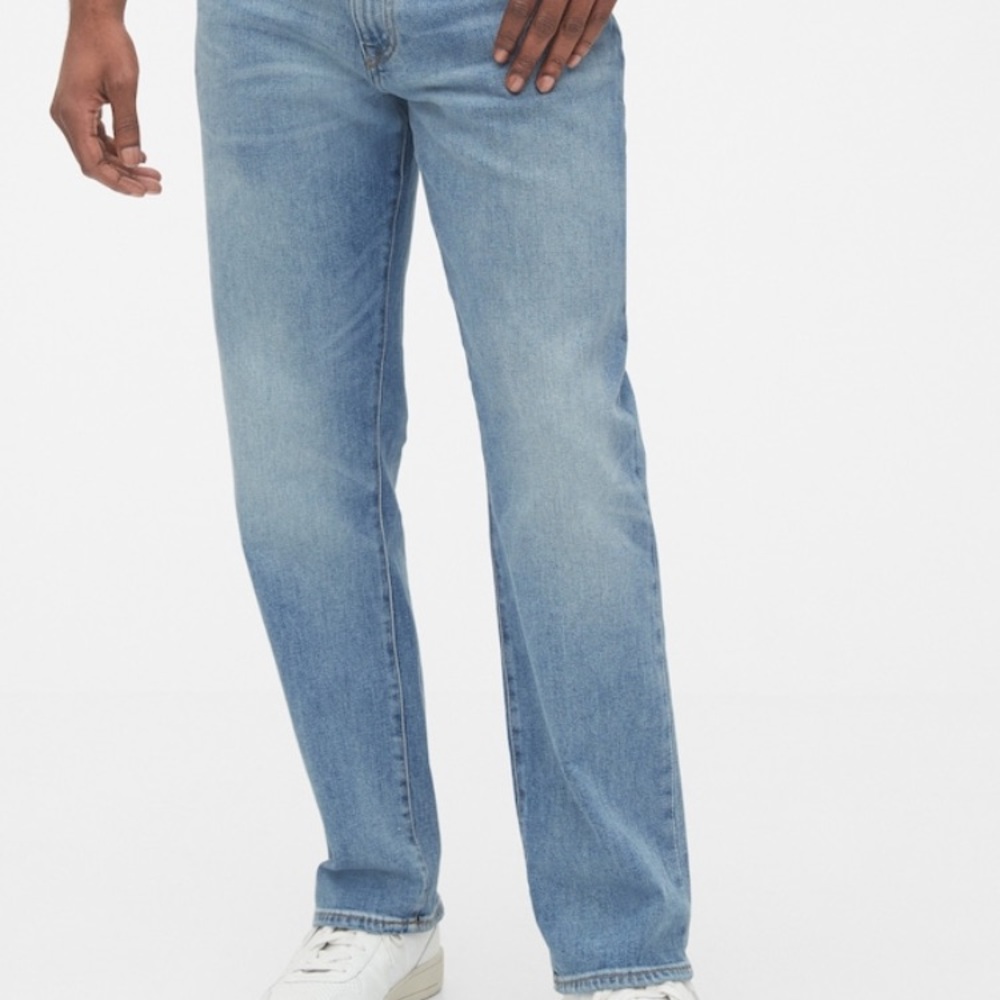 Gap Standard Jeans with GapFlex, Lake Blue Color
